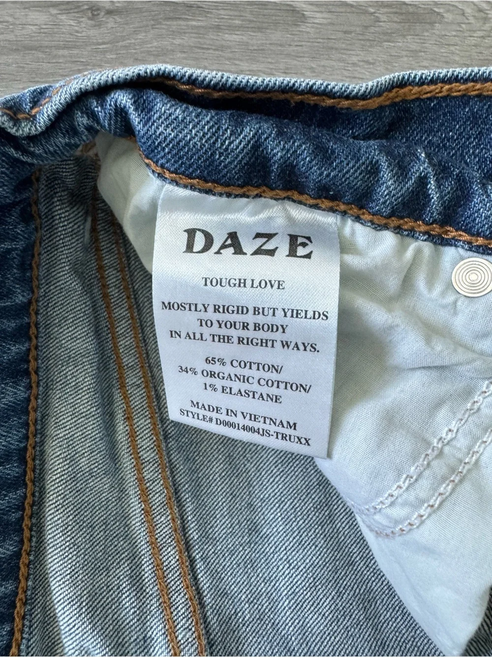 Daze Distressed Denim Cutoff Shorts